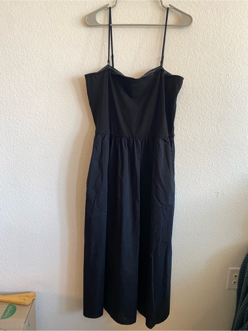 Black Spaghetti Strap Dress